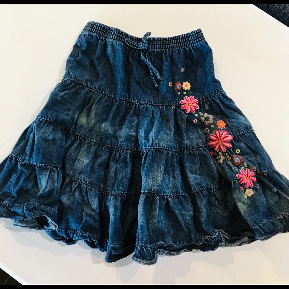 Children’s Place long denim skirt